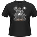 Black - Front - Behemoth Unisex Adult Evangelion Back Print T-Shirt