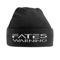 Black - Front - Fates Warning Logo Beanie