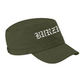 Olive Green - Front - Burzum Logo Peaked Army Cap