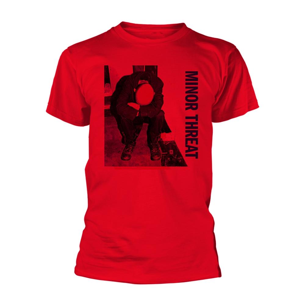 Red - Front - Minor Threat Unisex Adult Album T-Shirt