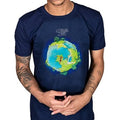 Blue - Back - Yes Unisex Adult Fragile T-Shirt