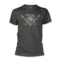 Grey - Front - Fender Unisex Adult Bevelled T-Shirt