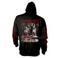 Black - Back - Cannibal Corpse Unisex Adult Butchered At Birth Full Zip Hoodie