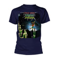 Navy - Front - Uriah Heep Unisex Adult Demons And Wizards T-Shirt