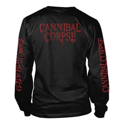 Black - Back - Cannibal Corpse Unisex Adult Tomb Of The Mutilated Long-Sleeved T-Shirt