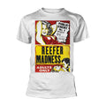 White - Front - Reefer Madness Unisex Adult T-Shirt