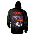Black-Red - Back - Dio Unisex Adult Holy Diver Hoodie