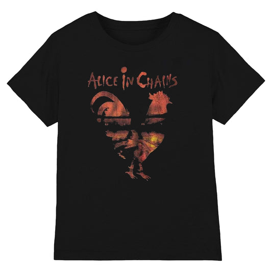 Black - Front - Alice In Chains Unisex Adult Dirt Rooster T-Shirt
