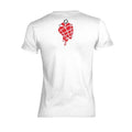 White - Back - Green Day Womens-Ladies American Idiot Heart T-Shirt