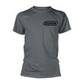 Grey - Front - Clutch Unisex Adult Classic Logo T-Shirt