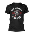 Black - Front - Gas Monkey Garage Unisex Adult Red Hot T-Shirt