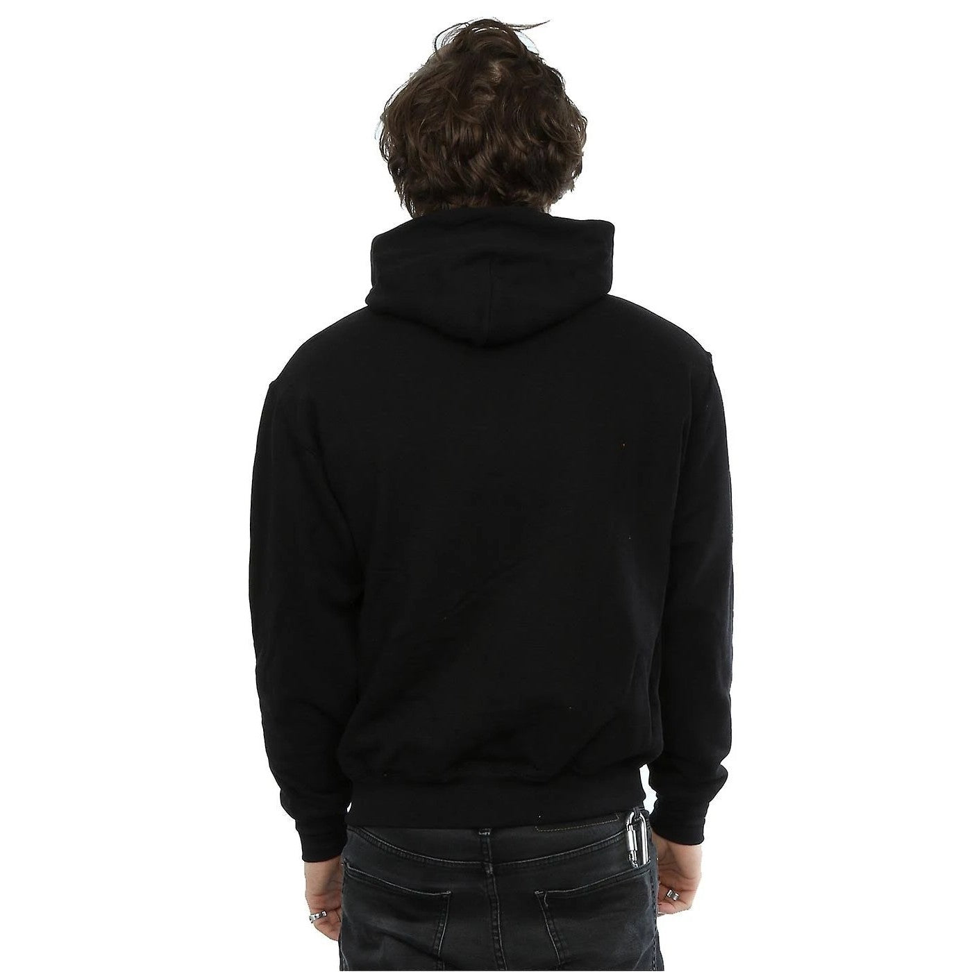 Black - Back - AC-DC Unisex Adult Back In Black Hoodie