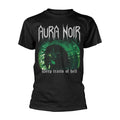 Black - Front - Aura Noir Unisex Adult Deep Tracts Of Hell T-Shirt