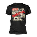 Black - Front - The Exploited Unisex Adult Dead Cities T-Shirt