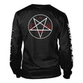 Black - Back - Bathory Unisex Adult Goat Long-Sleeved T-Shirt