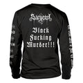Black - Back - Sargeist Unisex Adult Satanic Shatraug Long-Sleeved T-Shirt
