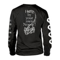 Black - Back - Leviathan Unisex Adult Silhouette Long-Sleeved T-Shirt