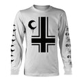 White - Front - Leviathan Unisex Adult Howl Long-Sleeved T-Shirt