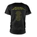 Black - Back - Metallica Unisex Adult M72 Album T-Shirt