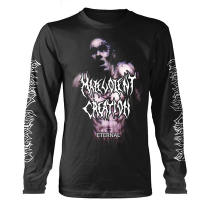 Black - Front - Malevolent Creation Unisex Adult Eternal Long-Sleeved T-Shirt