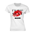 White-Red - Front - Right Said Fred Womens-Ladies I´m Too Sexy T-Shirt