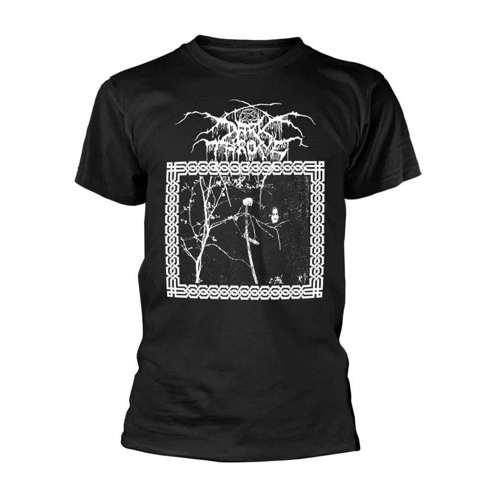 Black - Front - Darkthrone Unisex Adult Sardonic Wrath Back Print T-Shirt