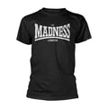 Black - Front - Madness Unisex Adult Madsdale T-Shirt
