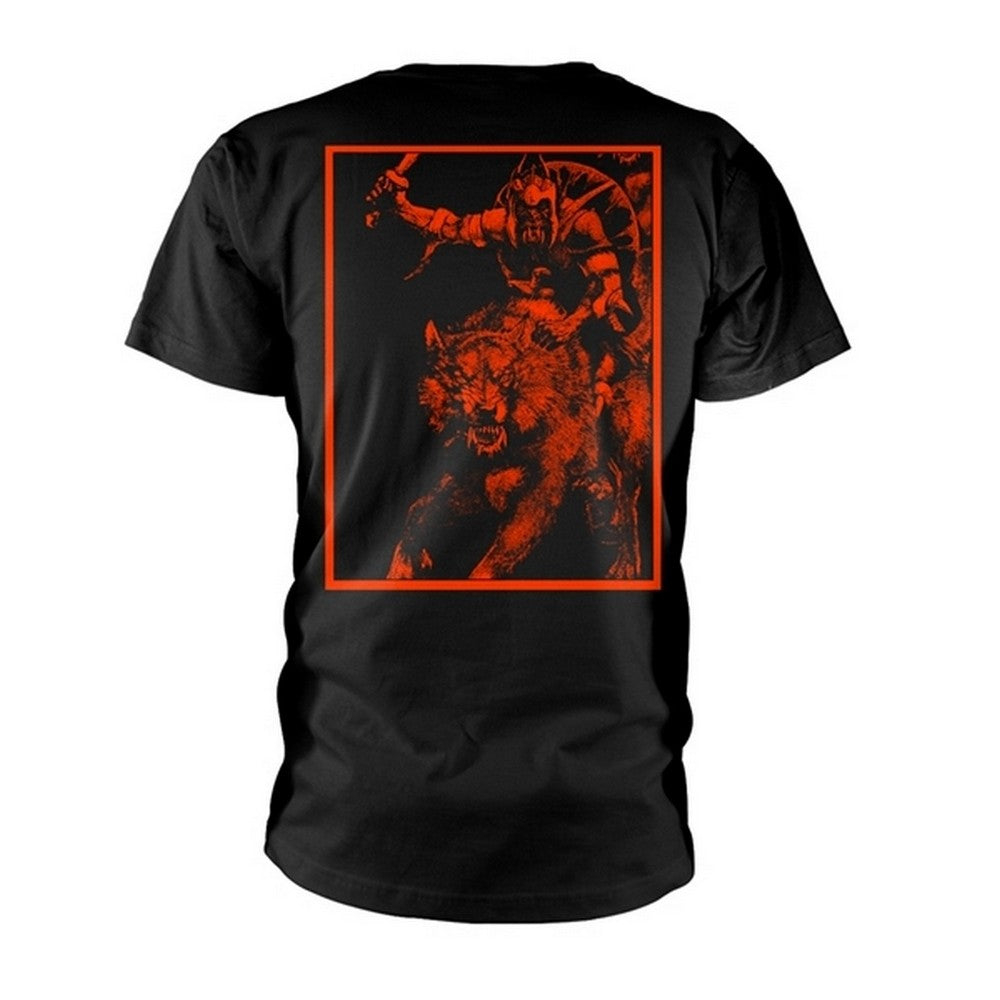 Black - Back - Marduk Unisex Adult Warwolf Back Print T-Shirt