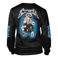 Black - Back - Metallica Unisex Adult Ride The Lightning Long-Sleeved T-Shirt