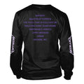 Black - Back - Metallica Unisex Adult Master Of Puppets Track List Long-Sleeved T-Shirt