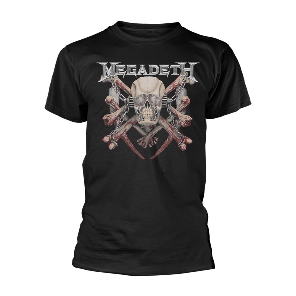 Black - Front - Megadeth Unisex Adult Killing Is My Business Back Print T-Shirt
