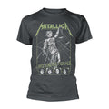 Grey - Front - Metallica Unisex Adult Justice For All Faces T-Shirt