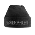 Black - Front - Burzum Unisex Adult Logo Beanie