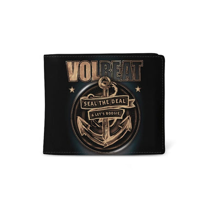 Black-Gold - Front - Volbeat Seal The Deal Wallet