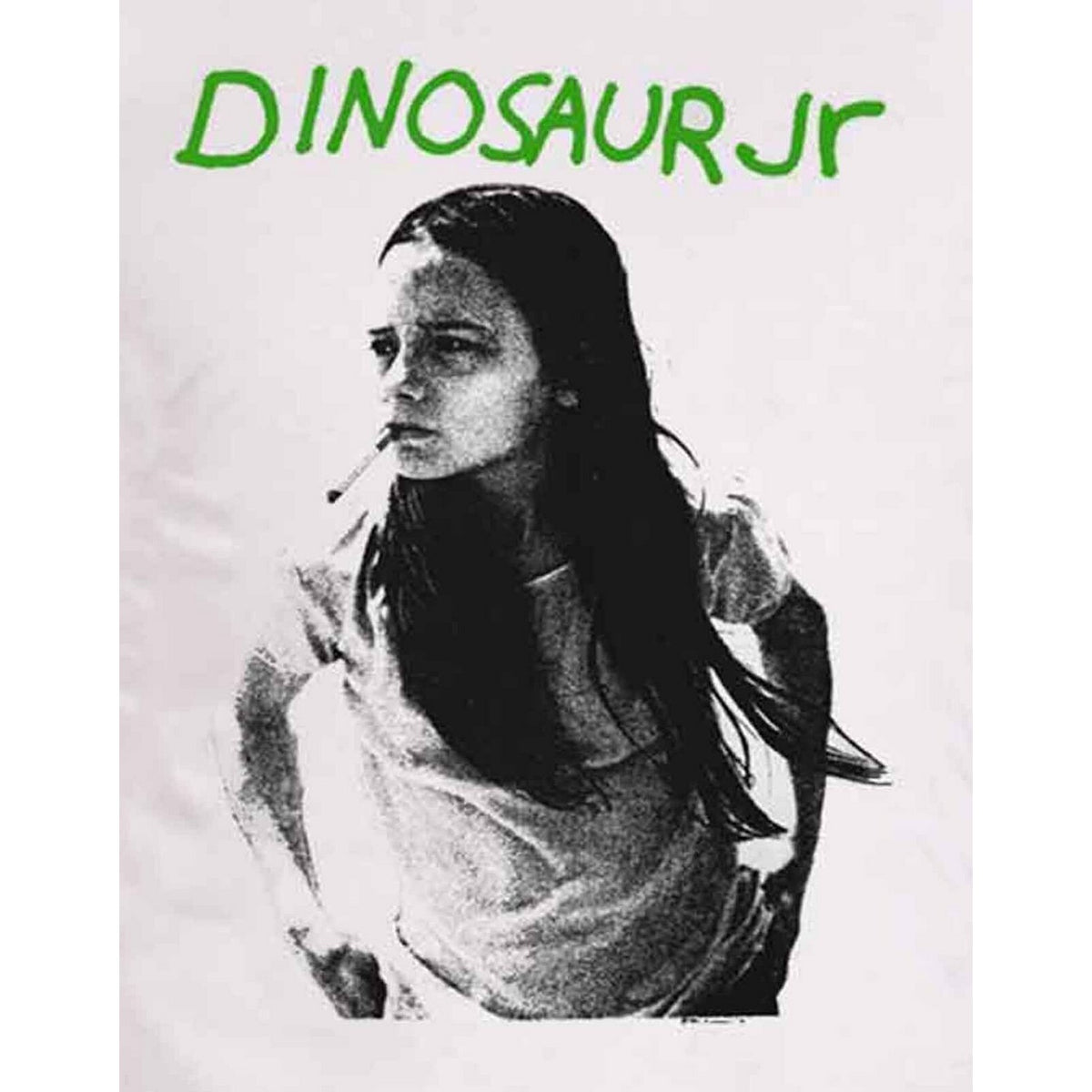 White - Lifestyle - Dinosaur Jr Unisex Adult Green Mind T-Shirt
