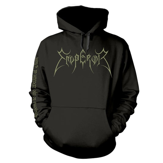 Black - Front - Emperor Unisex Adult Anthems 2019 Hoodie