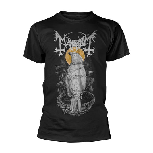 Black - Front - Mayhem Unisex Adult Ante Bellum Logo T-Shirt
