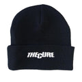 Black - Front - The Cure Text Logo Beanie