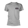 Grey - Front - Oasis Unisex Adult Lines T-Shirt