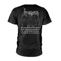 Black-White - Back - Venom Unisex Adult Black Metal T-Shirt