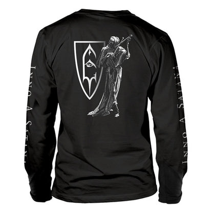 Black - Back - Emperor Unisex Adult Inno A Satana Long-Sleeved T-Shirt