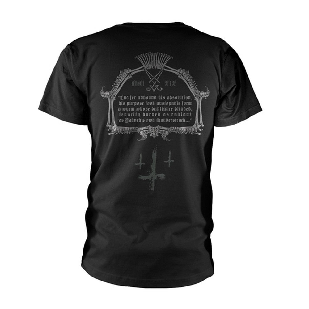 Black - Back - Enthroned Unisex Adult Stn Mmxix T-Shirt