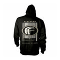 Black - Back - Fear Factory Unisex Adult Machines Of Hate Full Zip Hoodie
