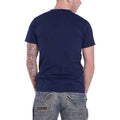 Navy - Back - Oasis Unisex Adult Camo Logo T-Shirt