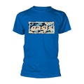 Blue - Front - Oasis Unisex Adult Camo Logo T-Shirt