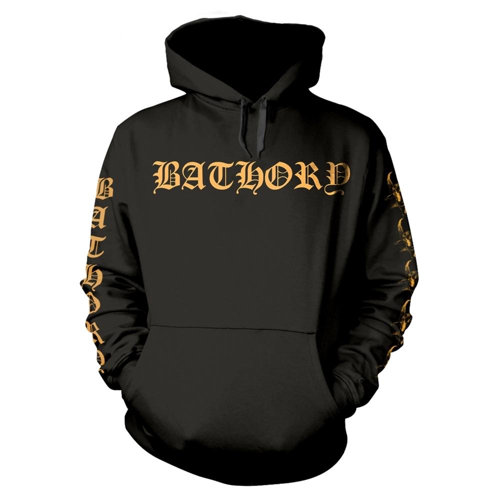 Black - Front - Bathory Unisex Adult The Return Hoodie