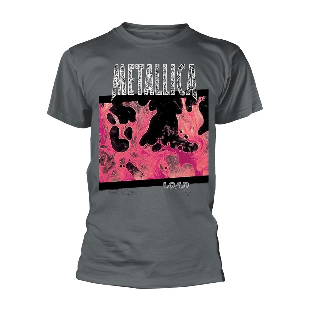Agate Grey - Front - Metallica Unisex Adult Load T-Shirt