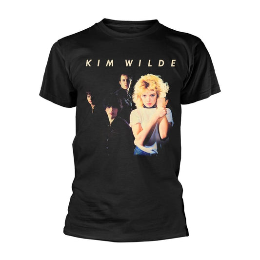 Black - Front - Kim Wilde Unisex Adult T-Shirt