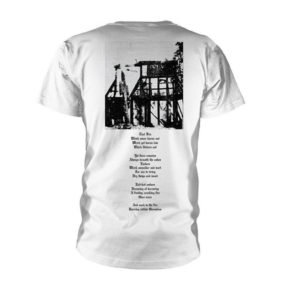 White - Back - Burzum Unisex Adult Aske T-Shirt