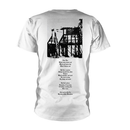 White - Back - Burzum Unisex Adult Aske T-Shirt